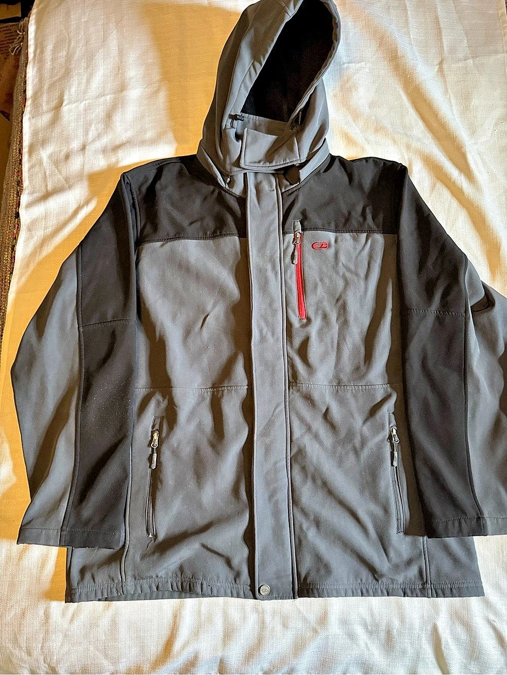 CB Men's Black Performance Jacket Size 2XL